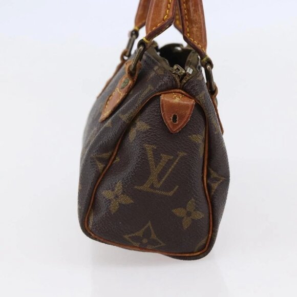LOUIS VUITTON Monogram Mini Speedy Hand Bag M41534 LV Auth 149097 - Picture 7 of 16